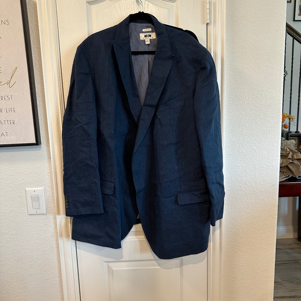 New blue blazer